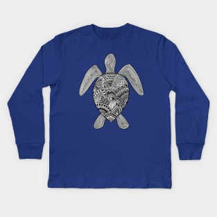 Sea Turtle Kids Long Sleeve T-Shirt